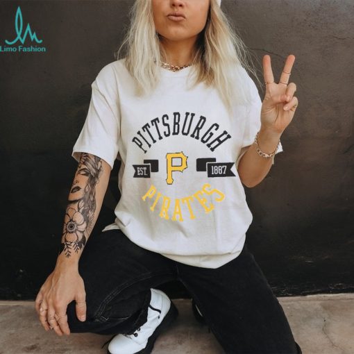 Pittsburgh Pirates G III 4Her by Carl Banks White City T Shirt