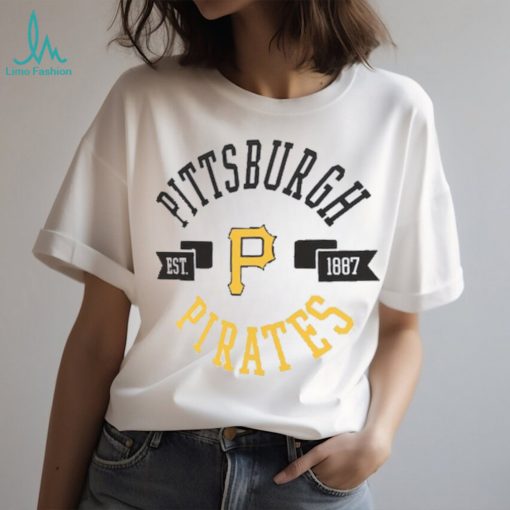 Pittsburgh Pirates G III 4Her by Carl Banks White City T Shirt