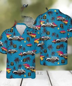 Pittsburgh Police Department Squad Car Hawaiian Shirt