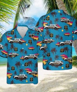 Pittsburgh Police Department Squad Car Hawaiian Shirt