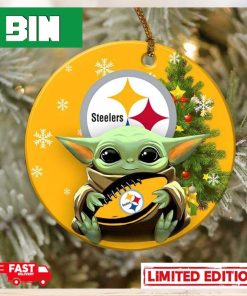 Pittsburgh Steelers Baby Yoda NFL Christmas 2023 Christmas Tree Decorations Ornament_88754556 1 768×768