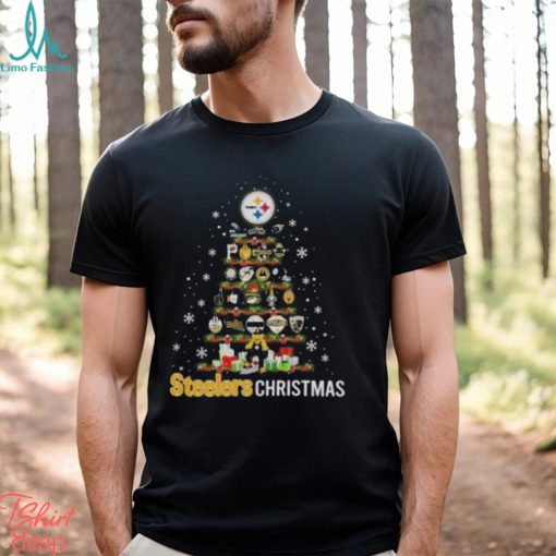 Pittsburgh Steelers Christmas Steelers Tree Shirt