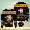 San Francisco 49ers NFL Football Team Santa Skulls Ugly Christmas Sweater