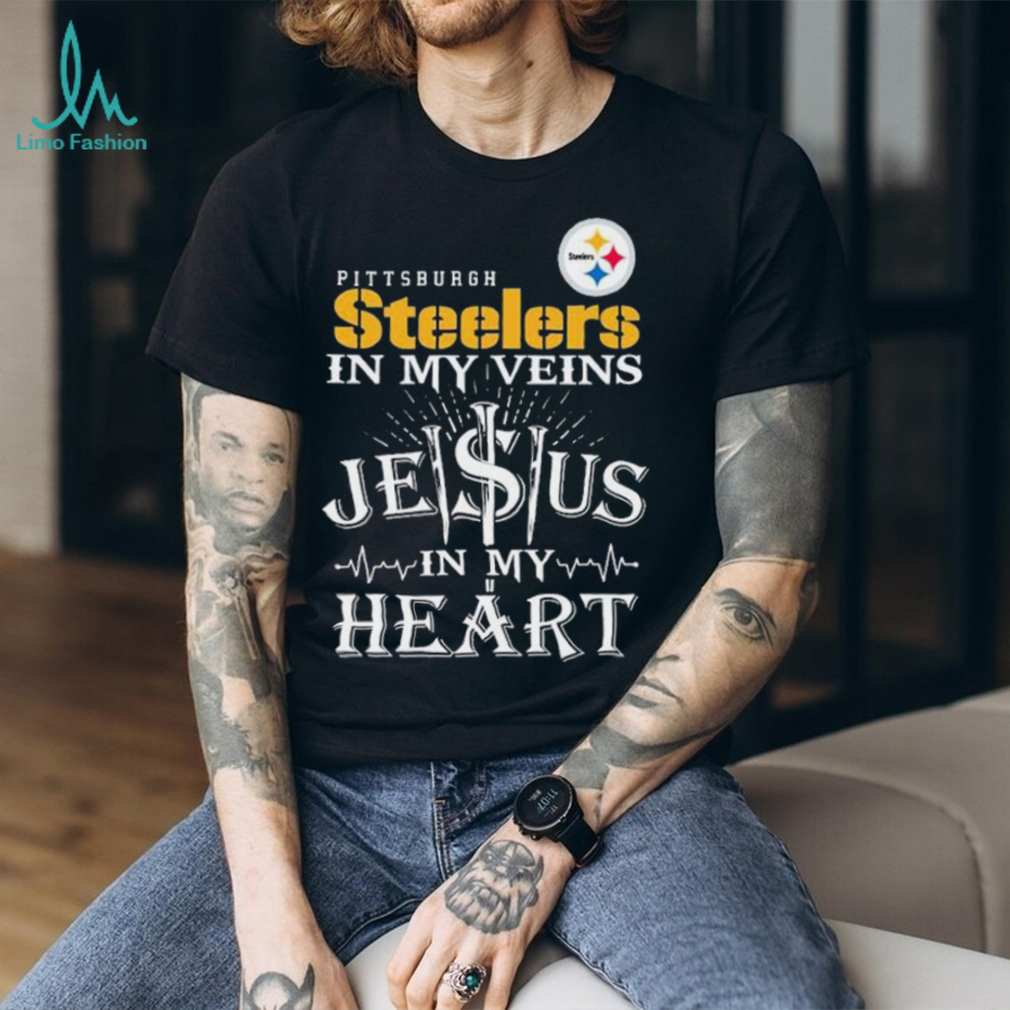 I Am A Steelersaholic Heart Pittsburgh Steelers T-Shirt - TeeNavi