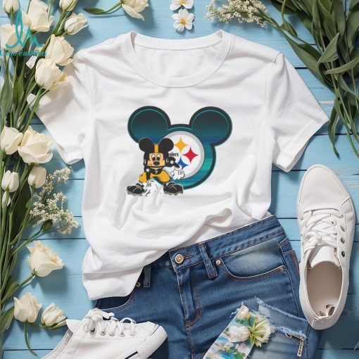 Pittsburgh Steelers Mickey Mouse NFL T Shirt