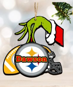 Pittsburgh Steelers NFL Grinch Personalized Ornament SP121023123ID03