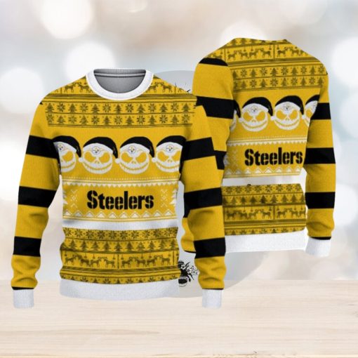 Pittsburgh Steelers Pumpkin Christmas Sweater