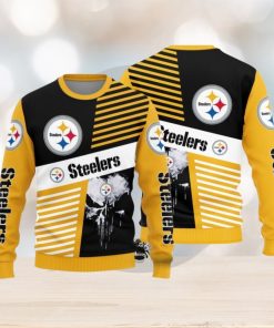 Pittsburgh Steelers Skull Pattern Hot Trending Ugly Sweater For Fans