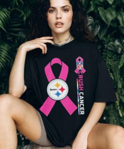 Pittsburgh Steelers crush cancer NFL collections shirt