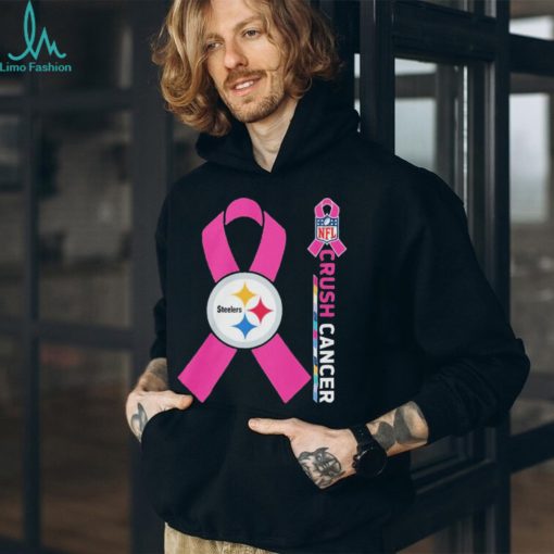 Pittsburgh Steelers crush cancer NFL collections shirt
