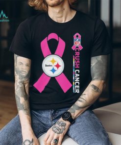 Pittsburgh Steelers crush cancer NFL collections shirt