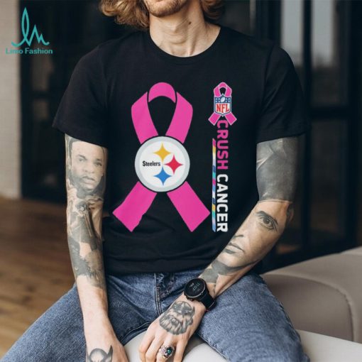 Pittsburgh Steelers crush cancer NFL collections shirt