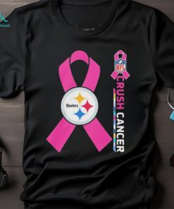 Pittsburgh Steelers crush cancer NFL collections shirt