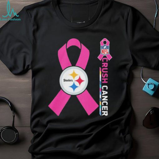 Pittsburgh Steelers crush cancer NFL collections shirt