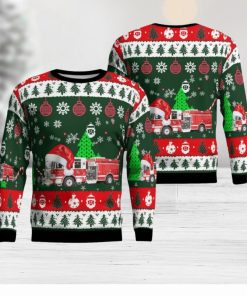 Pittsford, New York, Pittsford Fire District AOP Ugly Sweater Xmas Christmas Gift