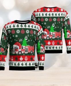 Pittsford, New York, Pittsford Fire District AOP Ugly Sweater Xmas Christmas Gift