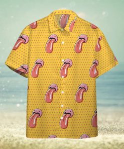 Pokemon Hawaiian Shirt Lickitung Yellow Hawaii Shirt Pokemon Aloha Shirt