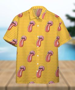 Pokemon Hawaiian Shirt Lickitung Yellow Hawaii Shirt Pokemon Aloha Shirt