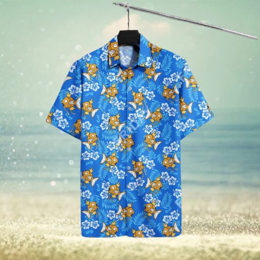 Pokemon Hawaiian T Shirt Magikarp Hawaii Shirts Pokemon Aloha Shirts