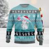 Airedale Terrier With Snow And Christmas Ugly Sweatshirt Christmas Ugly Sweater