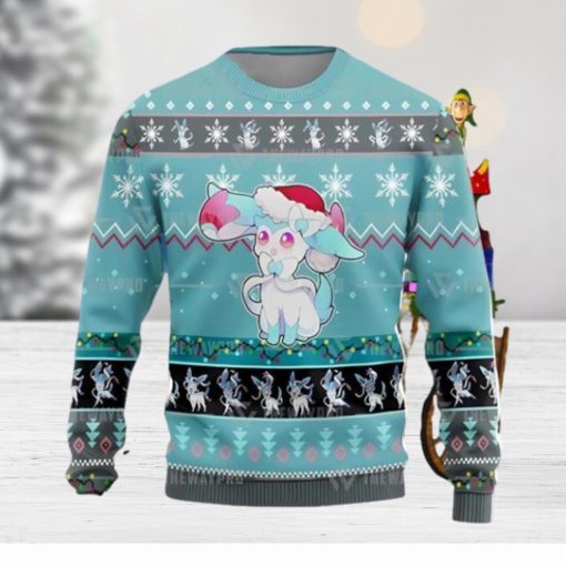 Pokemon Sylveon Christmas Pokemon Ugly Christmas Sweaters Unique Gift For Men And Women