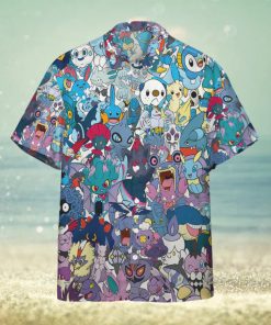 Pokemon Trendy Hawaiian Shirt All The Water Pokemon Hawaii Shirt Pokemon Aloha Shirt