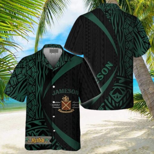 Polynesian Samoan Jameson Whiskey Hawaiian Shirt For Men And Women Gift Hawaiian Beer