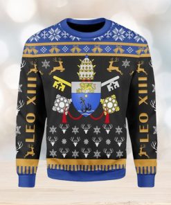 Pope Pius X Coat Of Arms Ugly Christmas Sweater