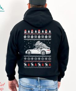 Porsche 911 Brings Christmas Home Ugly Shirt