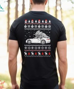Porsche 911 Brings Christmas Home Ugly Shirt