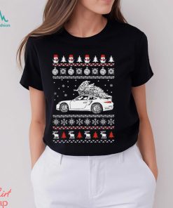 Porsche 911 Brings Christmas Home Ugly Shirt