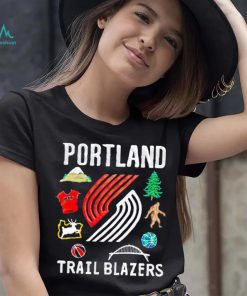 Portland Trail Blazers NBA x Market Claymation shirt