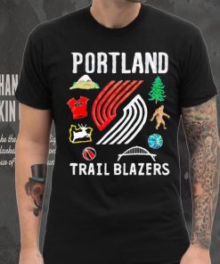 Portland Trail Blazers NBA x Market Claymation shirt
