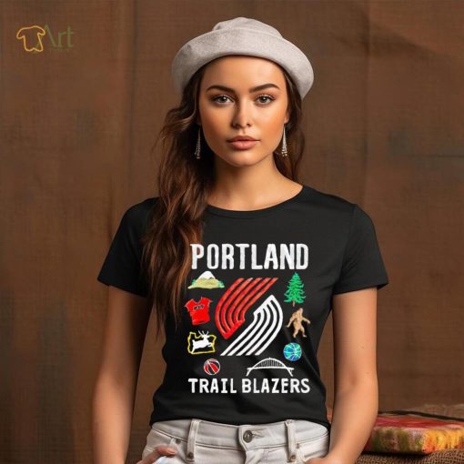 Portland Trail Blazers NBA x Market Claymation shirt