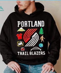 Portland Trail Blazers NBA x Market Claymation shirt