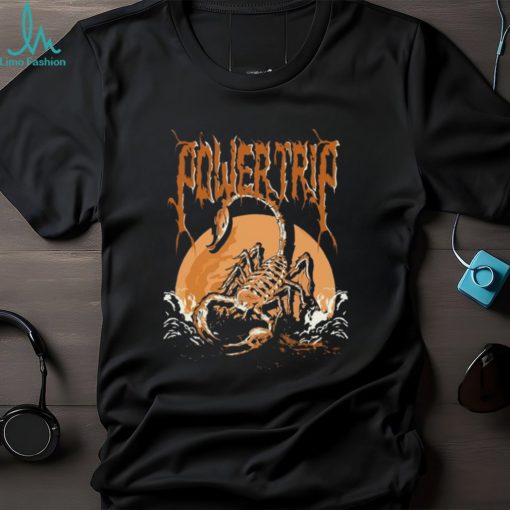 Power Trip Scorpion shirt