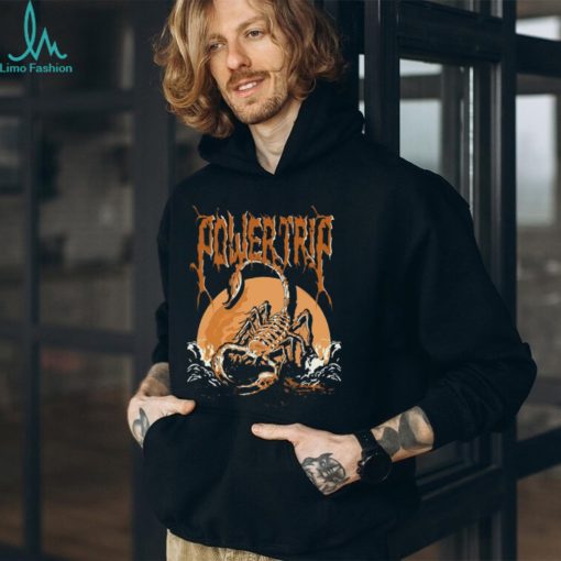 Power Trip Scorpion shirt