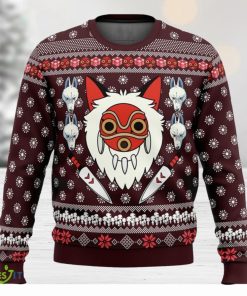 Princess Mononoke Cute Ugly Christmas Sweater Christmas Gift For Family