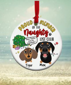 Proud Member Of The Naughty List Ornament