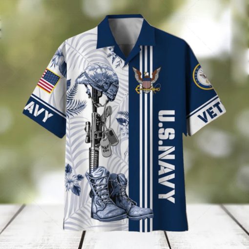 Proudly Served Islander US Navy Hawaiian Shirt Veteran