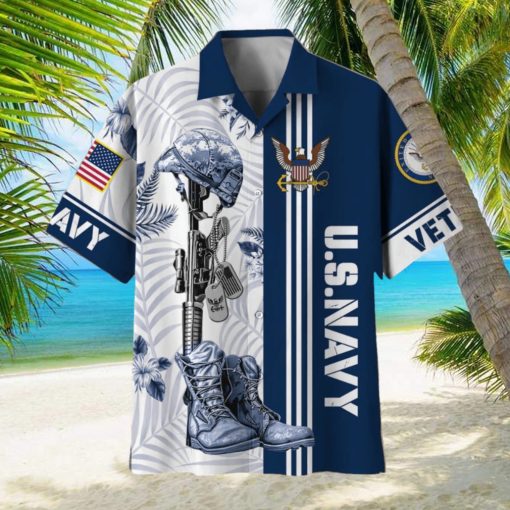 Proudly Served Islander US Navy Hawaiian Shirt Veteran