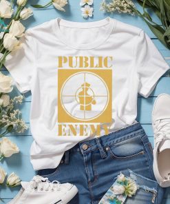 Public enemy sniper logo shirt