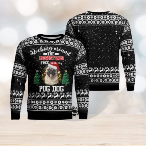 Pug Funny Christmas Ugly Sweater Gift For Men And Women