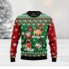 Personalized Gift For Cat Lovers On The Naughty List Ugly Sweater