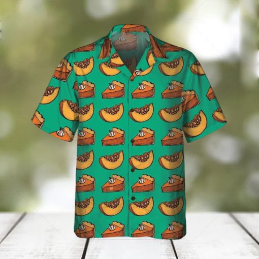 Pumpkin Pie Cream Thanksgiving Hawaiian Shirt Thanksgiving Outfit Ideas Men Gifts