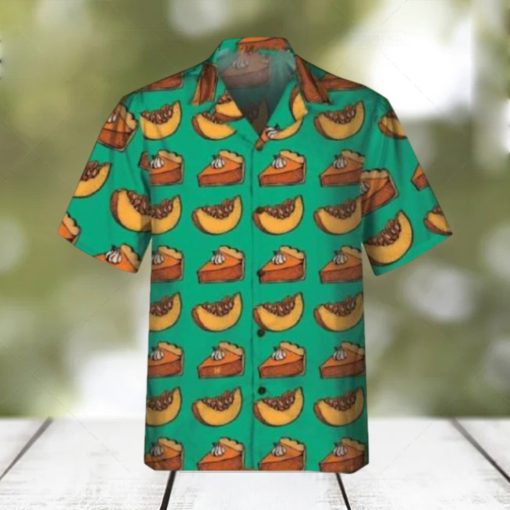 Pumpkin Pie Cream Thanksgiving Hawaiian Shirts Thanksgiving Outfit Ideas Men Gifts