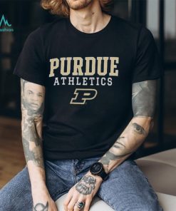 Purdue Boilermakers Champion Athletics Logo Stack T Shirt