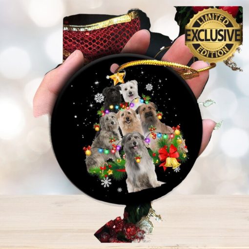Pyrenean Sheepdog Christmas Tree Lights 2023 Holiday Gifts Custom Name For Dog Lovers Christmas Decorations Ornament