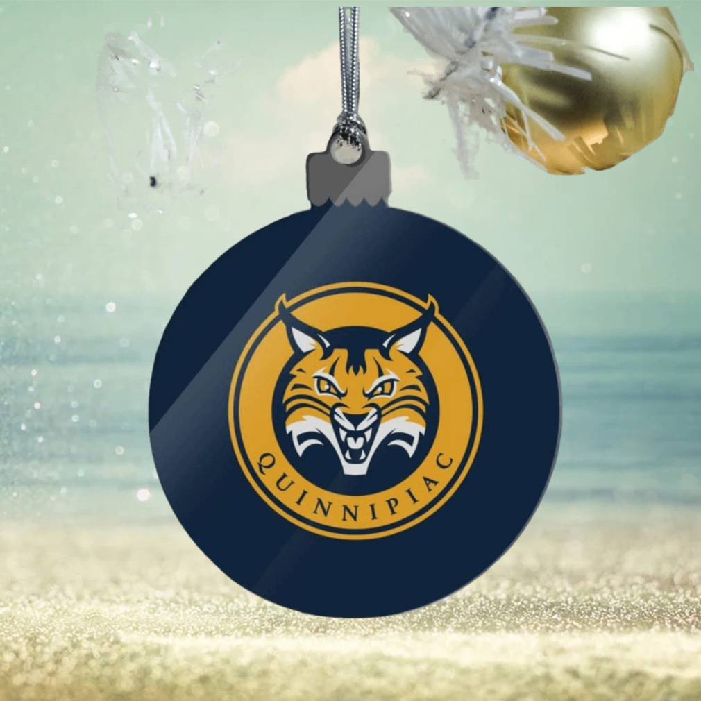 Quinnipiac University Primary Logo Acrylic Christmas Tree Holiday Ornament Quinnipiac University Primary Logo Acrylic Christmas Tree Holiday Ornament