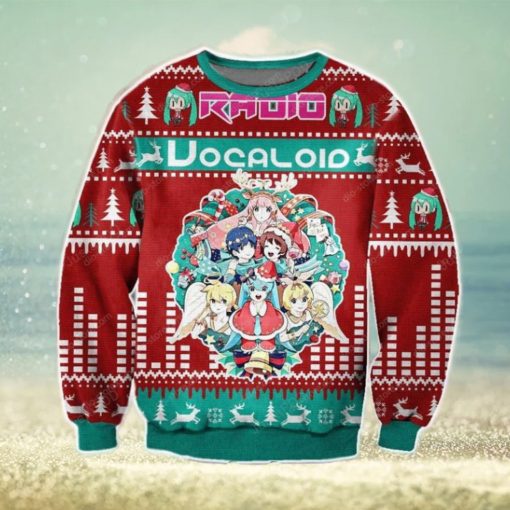 RADIO VOCALOID ALL OVER PRINT UGLY CHRISTMAS SWEATER